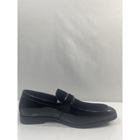 Stacy Adams Spratley Shoes Men\'s Size 12M Black Slip On Dress Loafers Patent main image 11